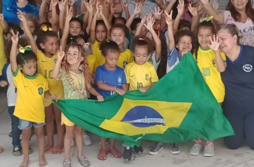 Copa do Mundo é tema de atividades pedagógicas em creches e escolas municipais