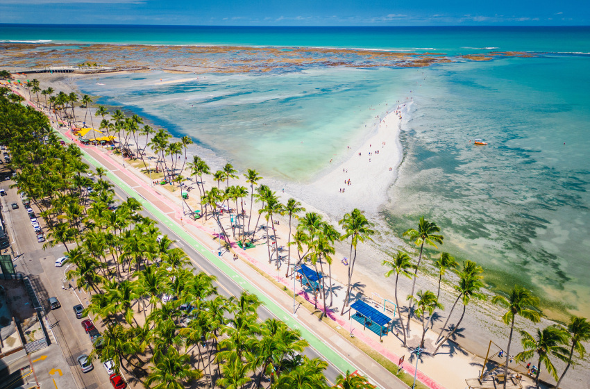 Maceió é o 3º destino mais buscado do Brasil para as férias de julho, aponta pesquisa da Decolar