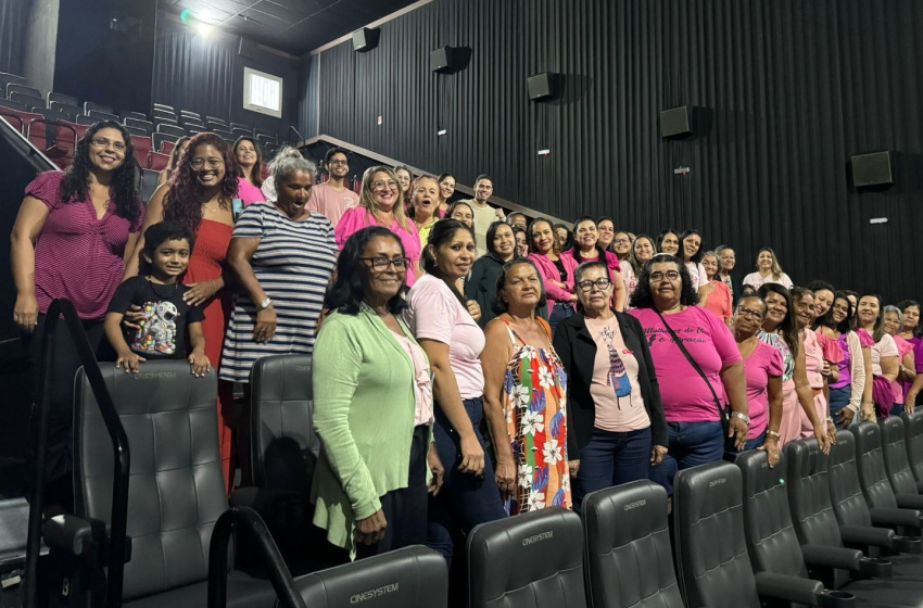 USF José Maria de Vasconcelos promove ‘Cinema Outubro Rosa’ para usuárias