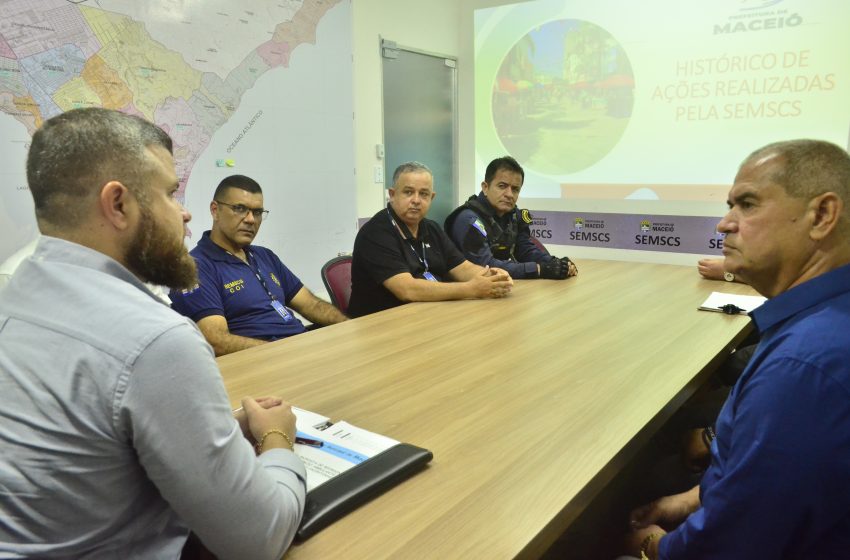 Segurança Comunitária recebe visita de secretário de Defesa Social de Barra dos Coqueiros, de Sergipe