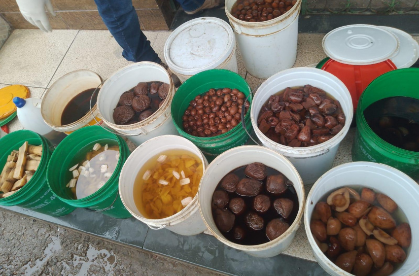 Vigilância Sanitária apreende 250 litros de cachaça artesanal clandestina no Benedito Bentes