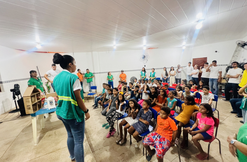 Autarquia de Limpeza Urbana realiza oficina de brinquedos sustentáveis