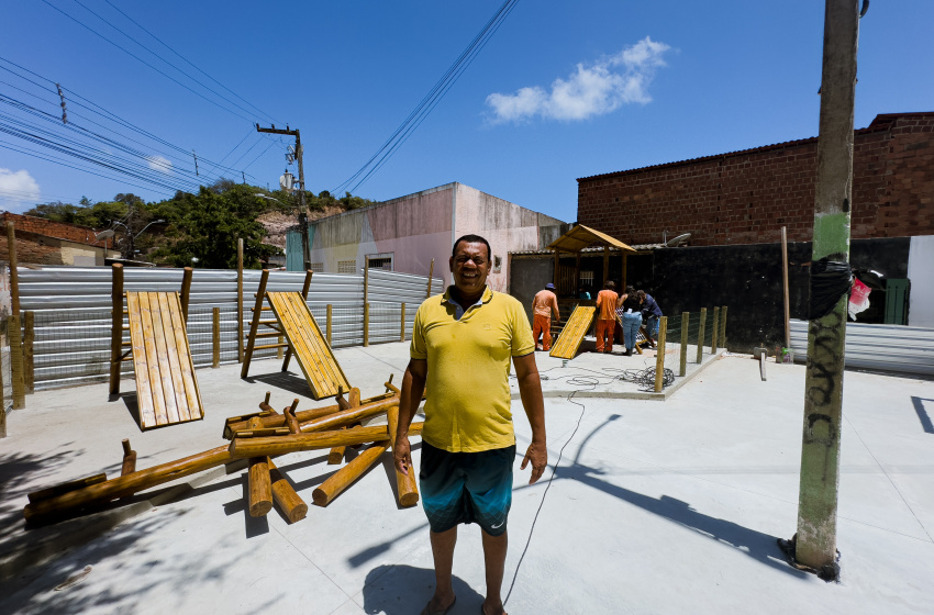 Moradores da comunidade São Rafael são beneficiados com obras do Brota na Grota