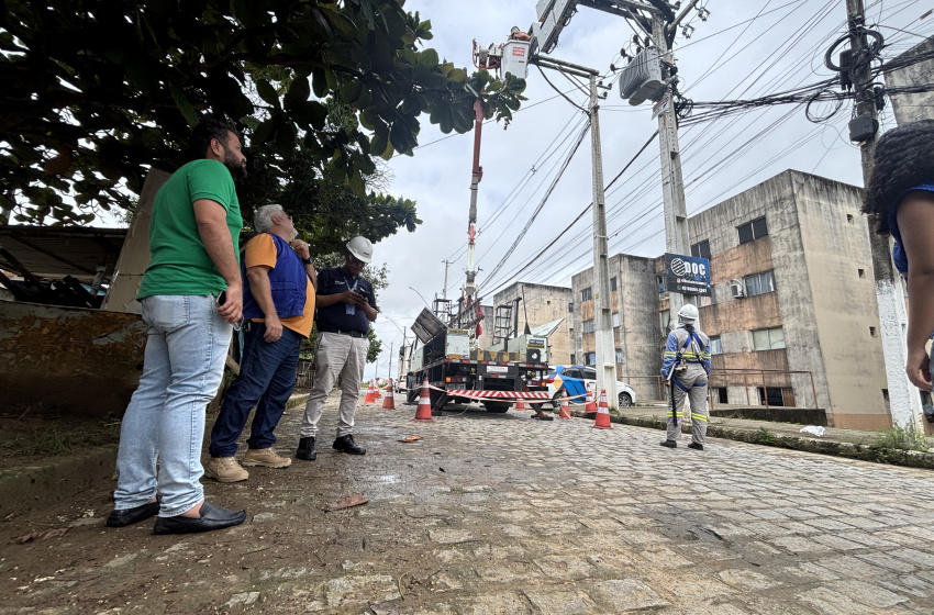 Ilumina participa de operação contra furtos de energia no Benedito Bentes