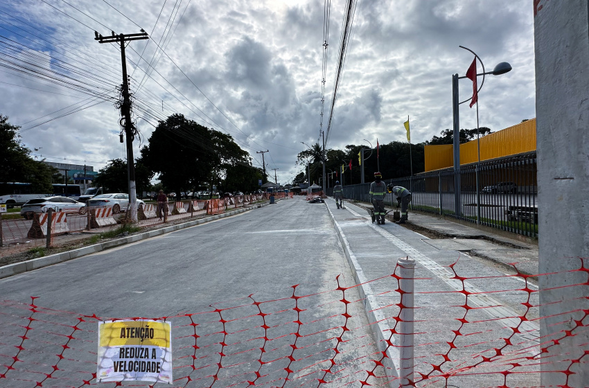 Obra de duplicação da Durval de Góes Monteiro avança com frentes de trabalho simultâneas