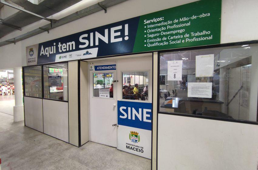 Mais de 140 vagas de emprego são disponibilizadas pelo Sine Maceió a partir desta segunda-feira (19)