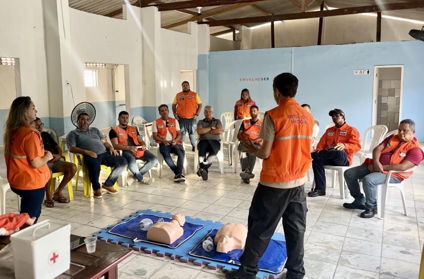 Oficinas de primeiros socorros capacitam Núcleos Comunitários em 30 bairros de Maceió