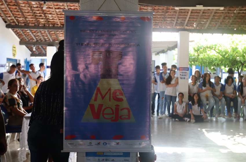 Projeto 'Me veja' é realizado na Escola Municipal Antídio vieira