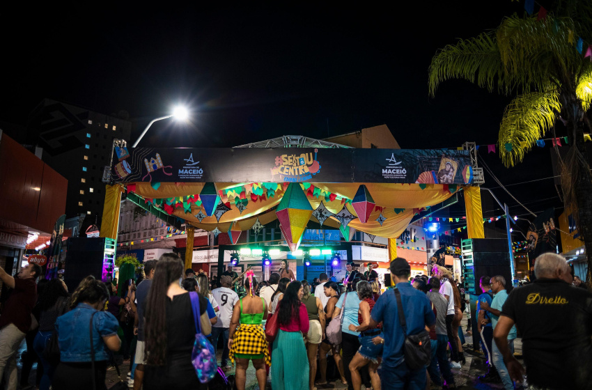 Sextou no Centro abre edição junina com música, tradição e participação popular