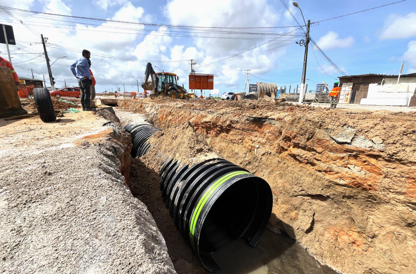 Infraestrutura recupera sistema de drenagem na Cidade Universitária