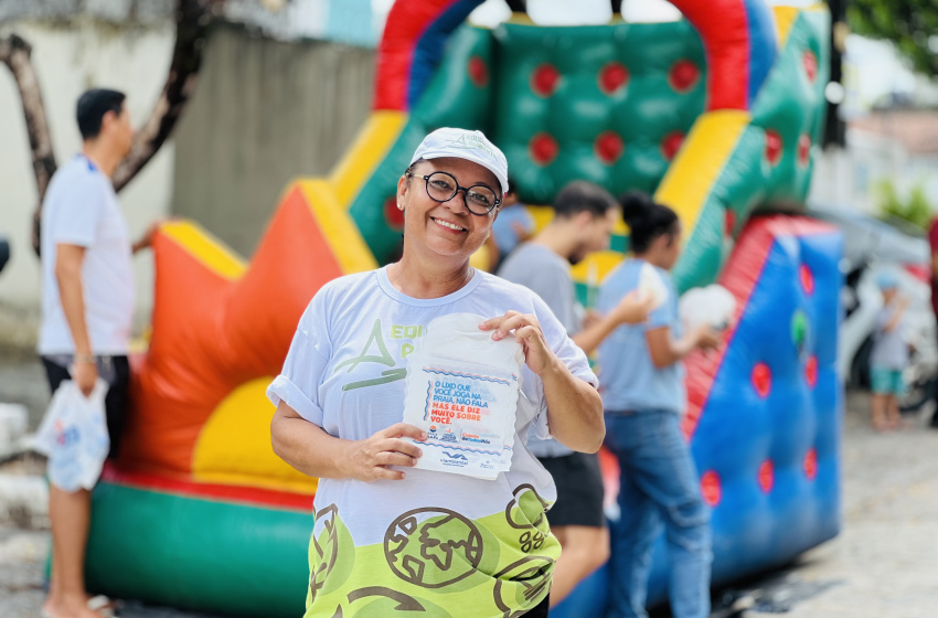 Alurb na Comunidade atende moradores do Salvador Lyra com ações sustentáveis