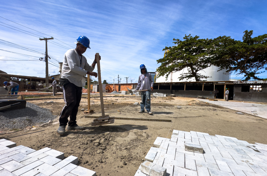 Obras da nova orla do Porto de Maceió chegam a 25% de execução