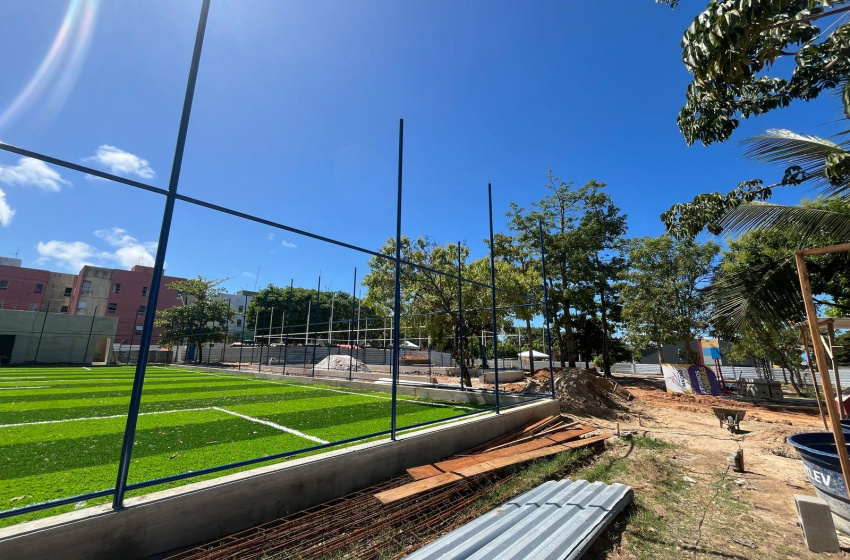 Mirante do Jacintinho recebe obra de revitalização com novos espaços de lazer e esportes