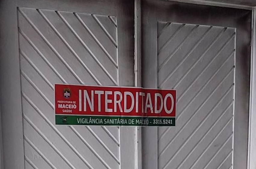 Vigilância Sanitária de Maceió interdita empresa fornecedora de refeições por inúmeras irregularidades