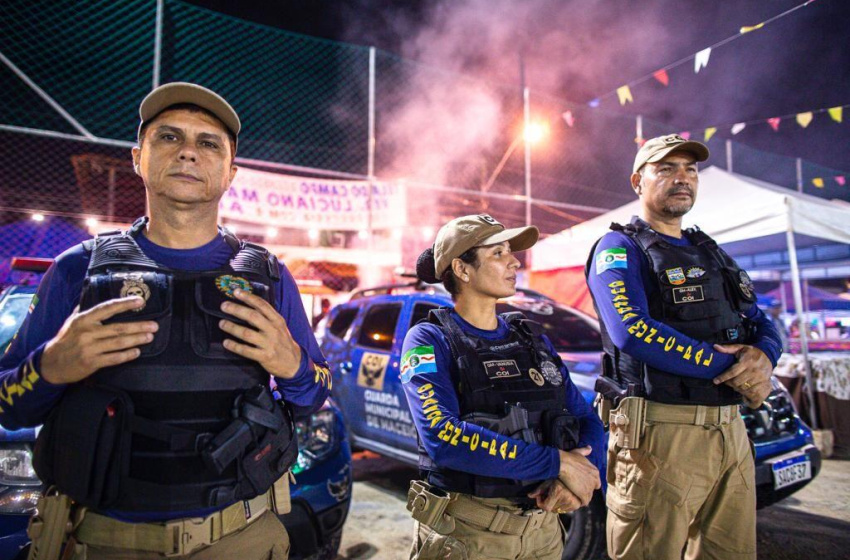 Guarda Municipal reforça segurança em polos do São João de Maceió