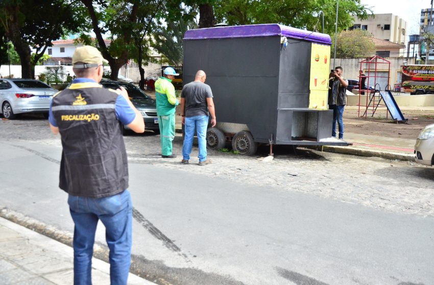 Convívio Social continua com reordenamento dos food trucks em Maceió
