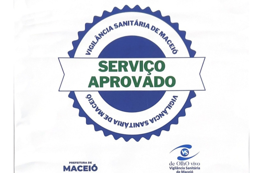 Saiba como solicitar o selo "Serviço Aprovado" pela Vigilância Sanitária