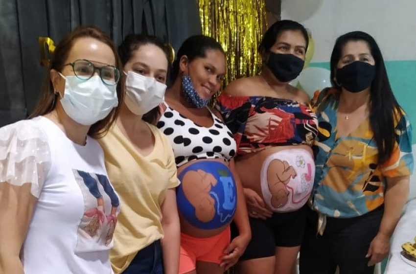 Agosto Dourado segue com ações de sensibilização sobre o aleitamento materno para usuárias