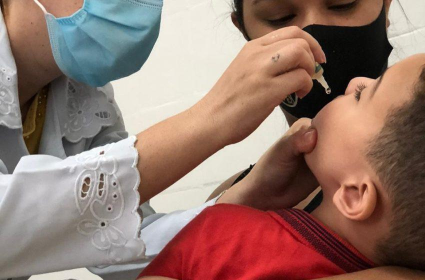 Saúde prorroga campanha de vacinação contra a poliomielite até 31 de outubro