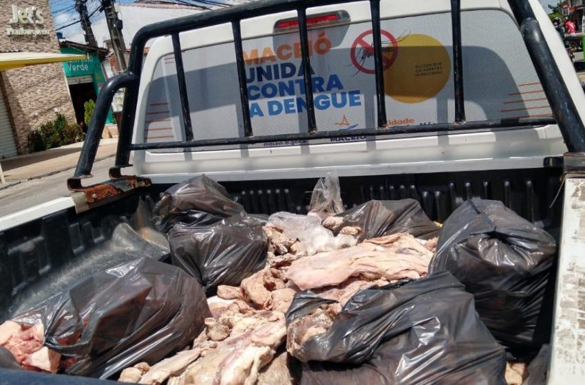 Vigilância recolhe mais 700 kg de produtos estragados à venda em Maceió