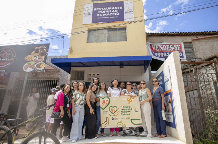 Ministério do Desenvolvimento Social visita restaurantes populares de Maceió