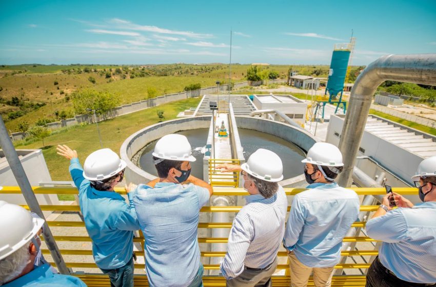 Saneamento básico: estação de tratamento