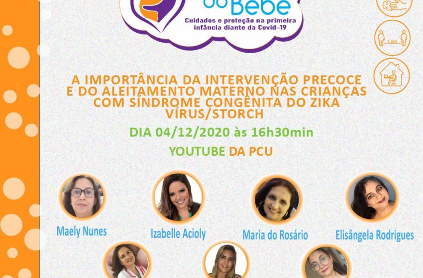 SMS aborda importância da amamentação para bebês com microcefalia