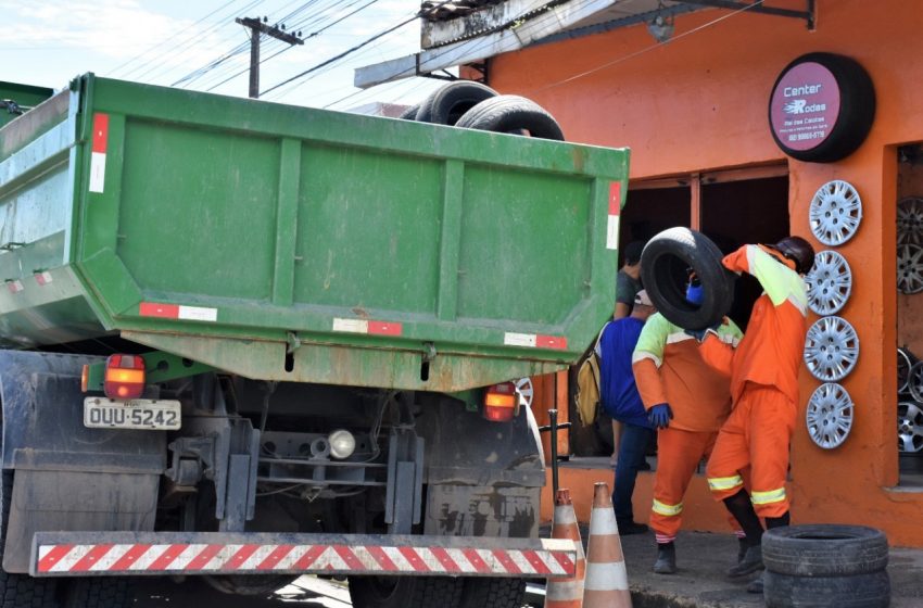 Prevenção ao Aedes aegypti  retira 922 pneus inservíveis de borracharias em Maceió