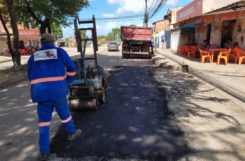 Após chuvas, Infraestrutura retoma operação tapa-buraco