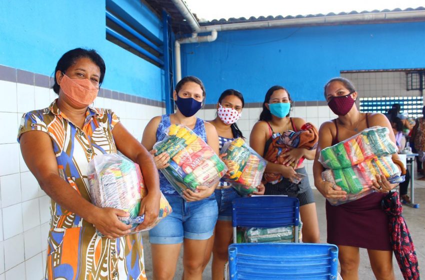 Kits de merenda impactam positivamente no dia a dia das famílias de Maceió