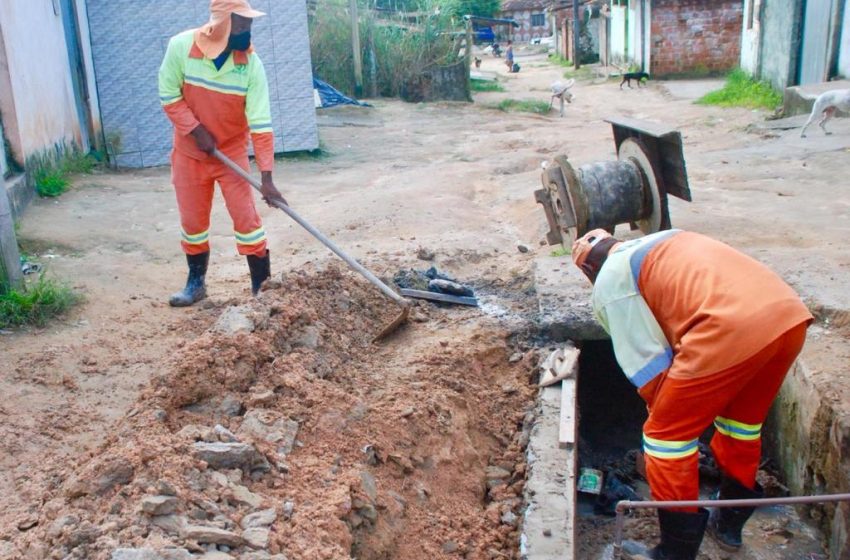 Mais de 15 bairros receberam ações para manter rede de drenagem em funcionamento