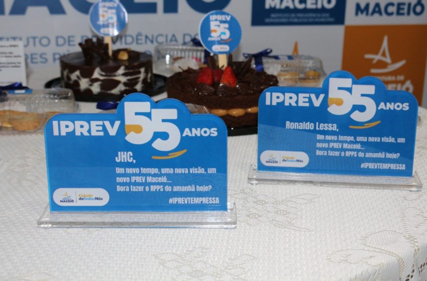 Iprev comemora 55 anos de serviços prestados ao funcionalismo público