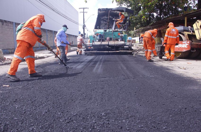 Infraestrutura recuperou malha viária de 22 avenidas com 420 toneladas de asfalto