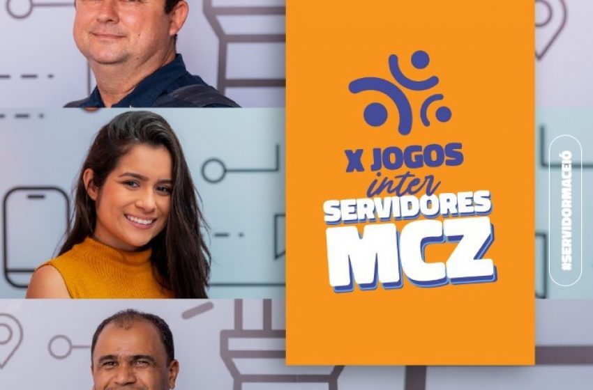Seguem inscrições para o  X Jogos Inter Servidores de Maceió