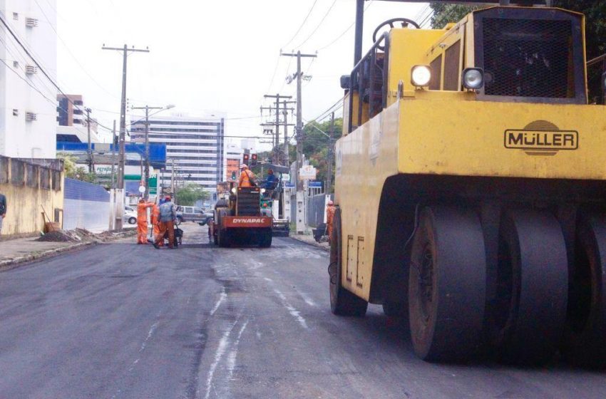 Rua Soldado Eduardo dos Santos, na Jatiúca, recebe melhorias de infraestrutura