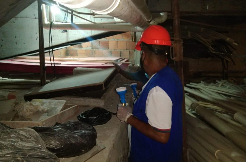Maceió Unida contra a Dengue: Saúde realiza inspeções em canteiros de obras e terrenos