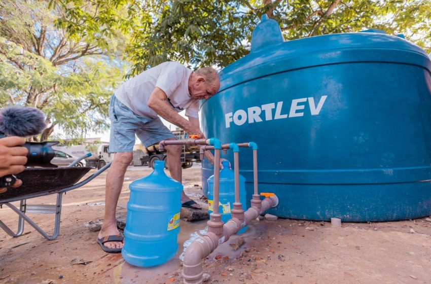 Prefeitura segue monitorando abastecimento de água no Eustáquio Gomes