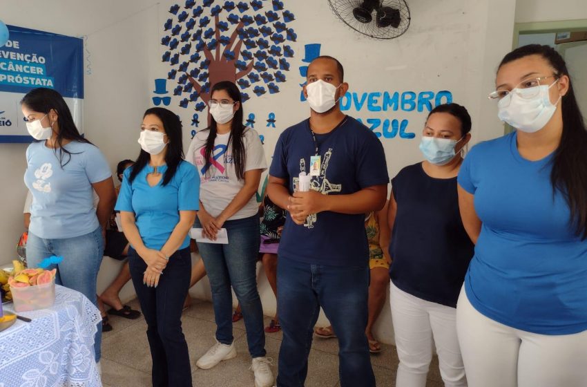 Novembro Azul: UBS José Pimentel Amorim realiza ações de promoção à saúde do homem