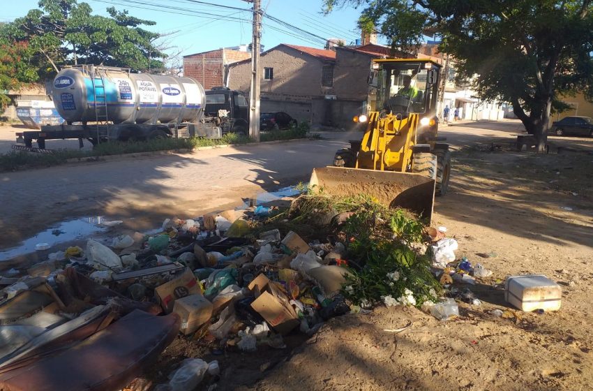 Descarte irregular de resíduos é origem para diversos problemas na cidade