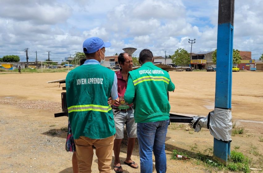 Prefeitura de Maceió realiza ação de educação ambiental no bairro do Benedito Bentes