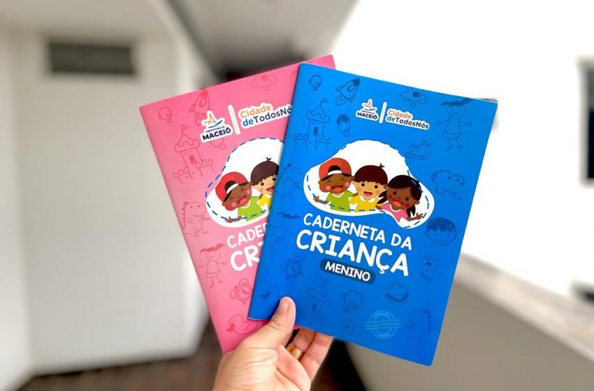 Caderneta da Criança volta a ser distribuída na rede pública de Saúde de Maceió