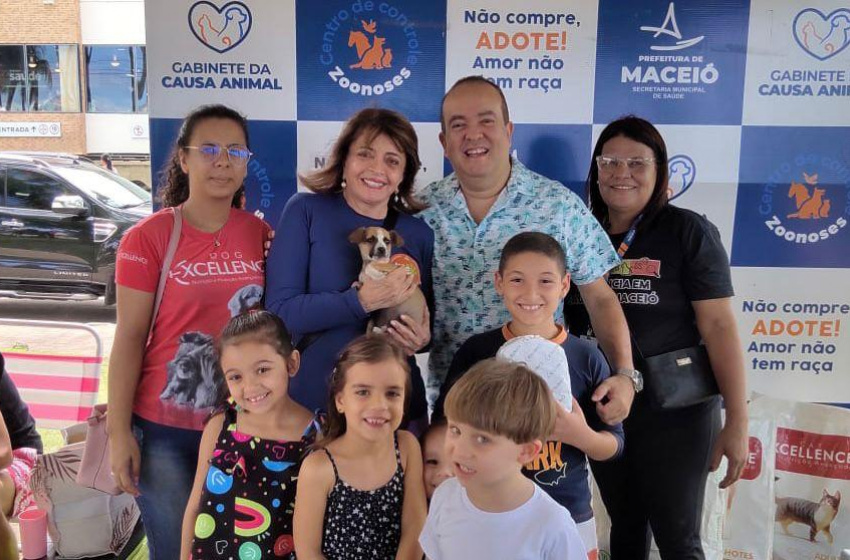 Feira de Adoção da Prefeitura de Maceió bate recorde de adoções em 2022