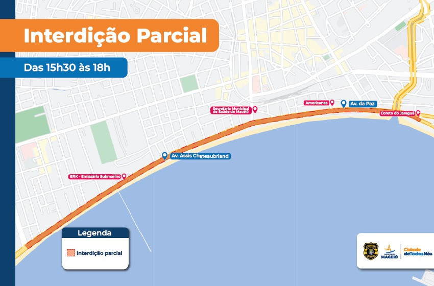 Corrida modifica trajeto de linhas de ônibus, neste sábado (19), em Jaraguá