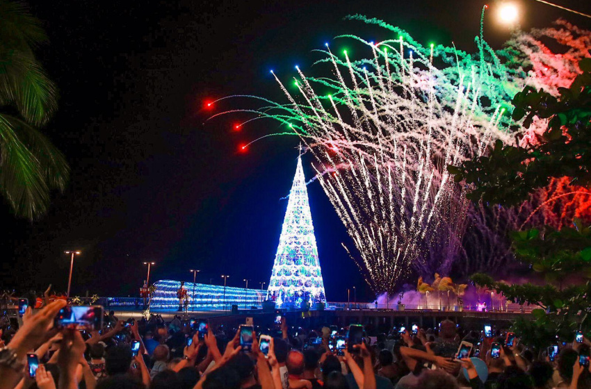 Abertura do Natal de Todos Nós contará com acendimento da tradicional iluminação natalina e apresentação da Filarmônica