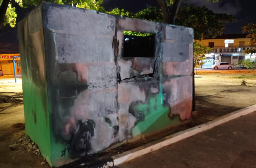 Ponto de Entrega Voluntária de material reciclável é vandalizado no Feitosa