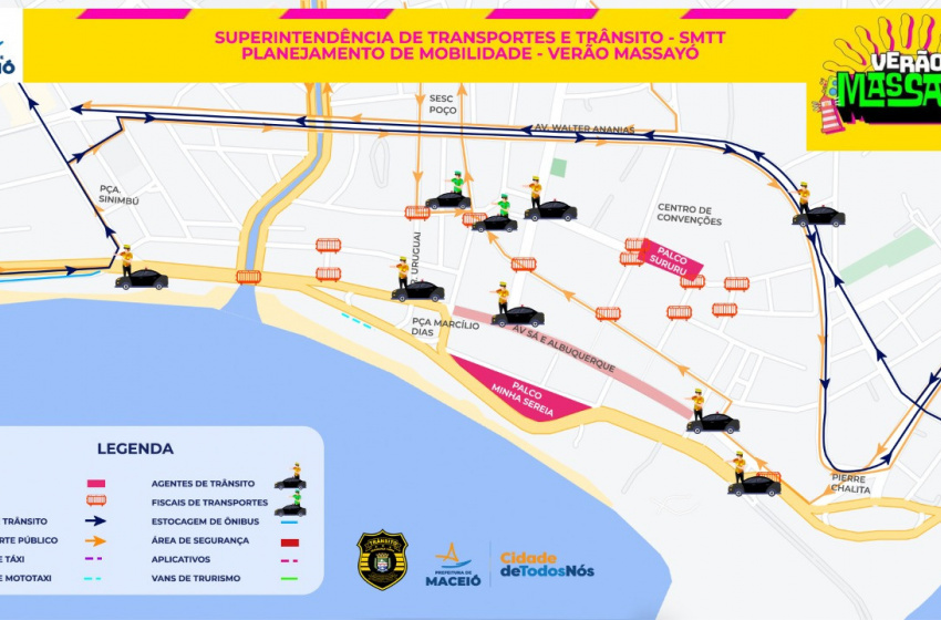 Verão Massayó: Veja as alterações no trânsito do Jaraguá e acesso aos transportes durante o evento