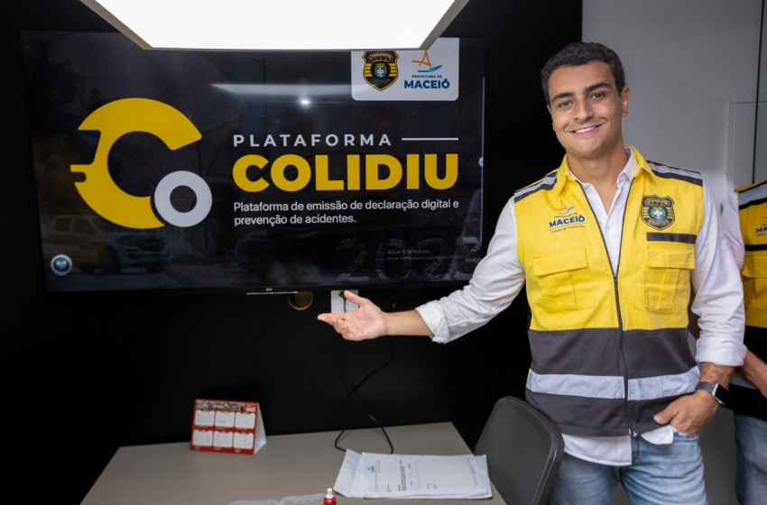 Prefeitura lança Sistema Colidiu, que permite motorista fazer o próprio registro de acidente