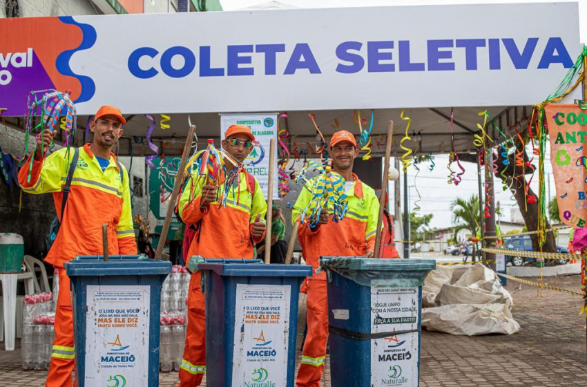 Desenvolvimento Sustentável recolheu mais de 184 toneladas de resíduos no Carnaval
