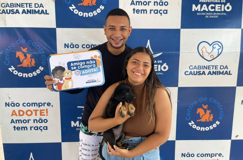 Feira de Adoção da Prefeitura de Maceió assegura lares para animais
