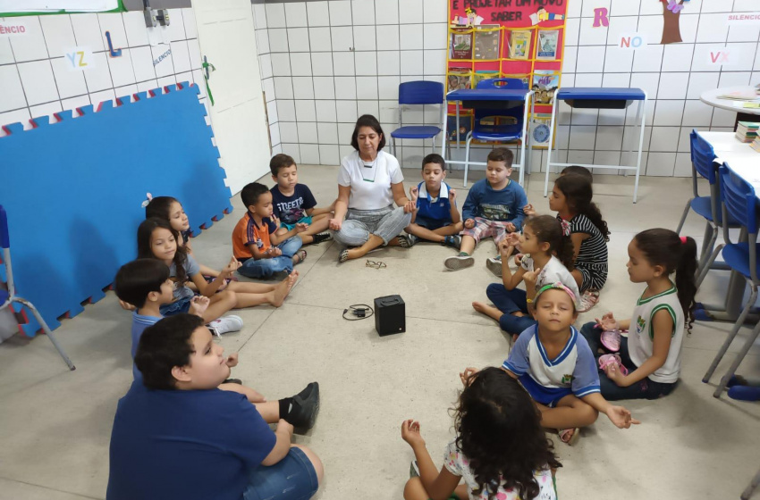 Projeto Escolha a Calma promove Cultura de Paz em escola municipal
